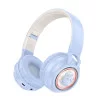 Casti Wireless Hoco W50 Cute fun BT headphones [Blue]